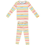 2pc Long Sleeve Pajama Set - CoComelon Stripe