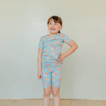 2pc Short Sleeve Pajama Set - Clementine
