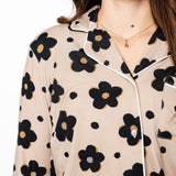 Women's Classic Pajama Set - Gemma In Tan