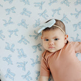 Premium Knit Fitted Crib Sheet - Daphne