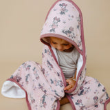 Premium Baby Knit Hooded Towel - Minnie Mouse