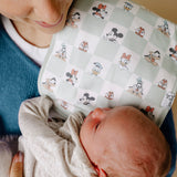 3 Pack Premium Burp Cloths - Mickey Mouse and Friends