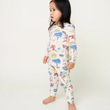 2pc Long Sleeve Pajama Set - Justice League