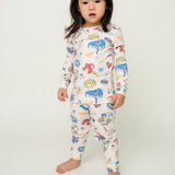 2pc Long Sleeve Pajama Set - Justice League