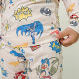 2pc Long Sleeve Pajama Set - Justice League