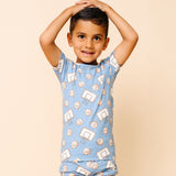 2pc Short Sleeve Pajama Set - Dunk