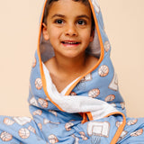 Premium Big Kid Hooded Towel - Dunk