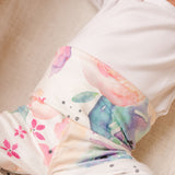 Footed Baby Pants - Bloom