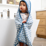 Premium Baby Knit Hooded Towel - Miles