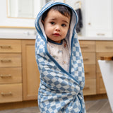 Premium Baby Knit Hooded Towel - Miles