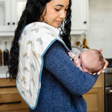 3 Pack Premium Burp Cloths - Ryder