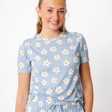 Women's Short Sleeve Pajamas - Della