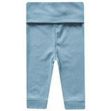 Rib Knit Baby Pants - Atlantic