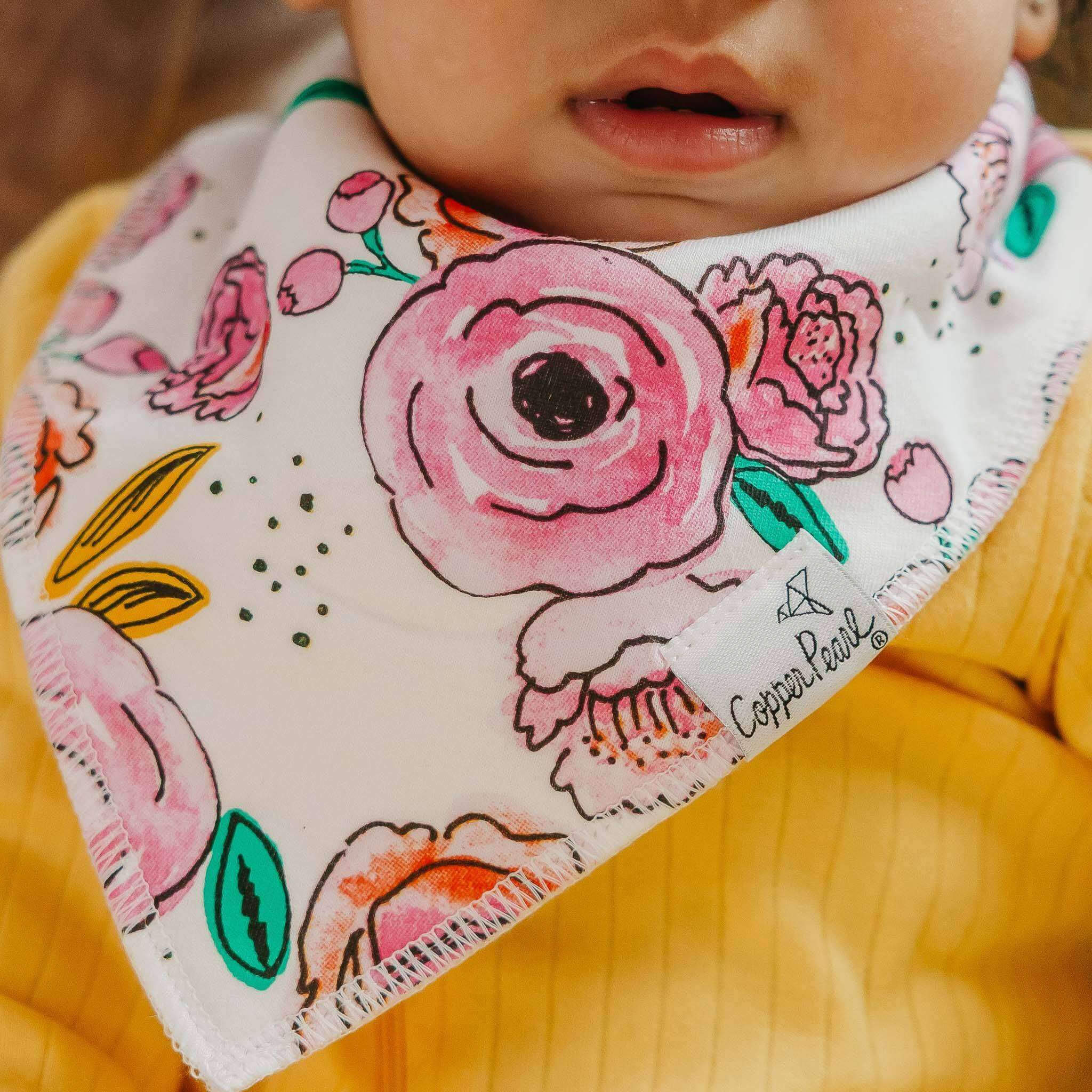 Baby Bandana Bibs - Bloom