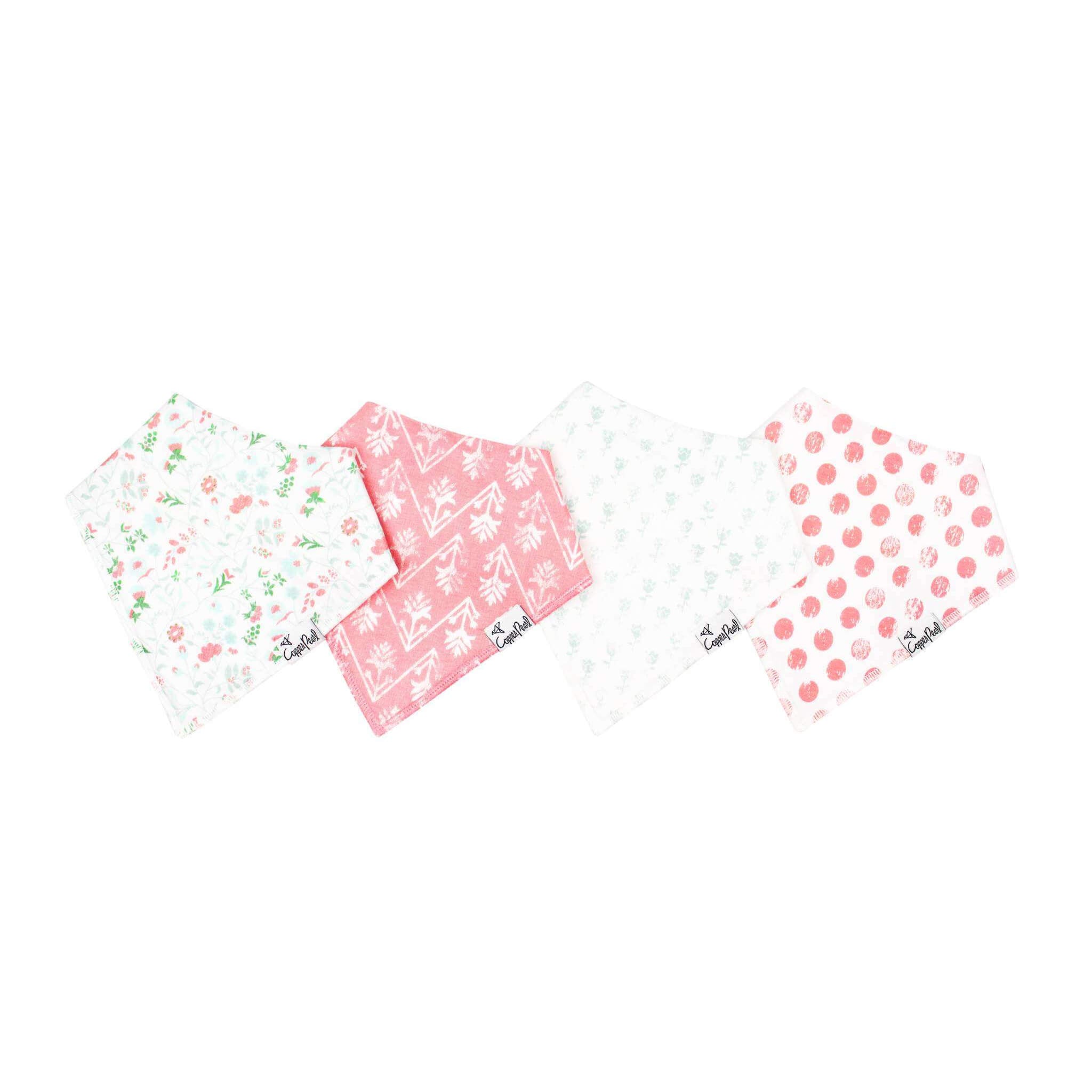 Baby Bandana Bibs - Claire
