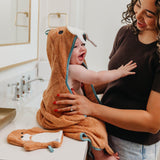 Character Bamboo Hooded Towel - Wally