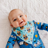 4 Pack Baby Bandana Bibs - Police Officer