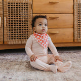 4 Pack Baby Bandana Bibs - Elmo Heart Candies