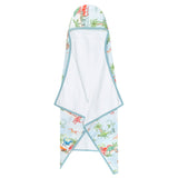 Premium Big Kid Hooded Towel - Dino Explorer
