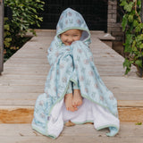 Premium Big Kid Hooded Towel - Star Wars Mando Medley