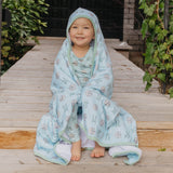 Premium Big Kid Hooded Towel - Star Wars Mando Medley