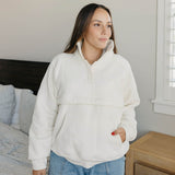 Women's Breastfeeding Sweatshirt - Blanc