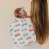3 Pack Premium Burp Cloths - Dino Explorer