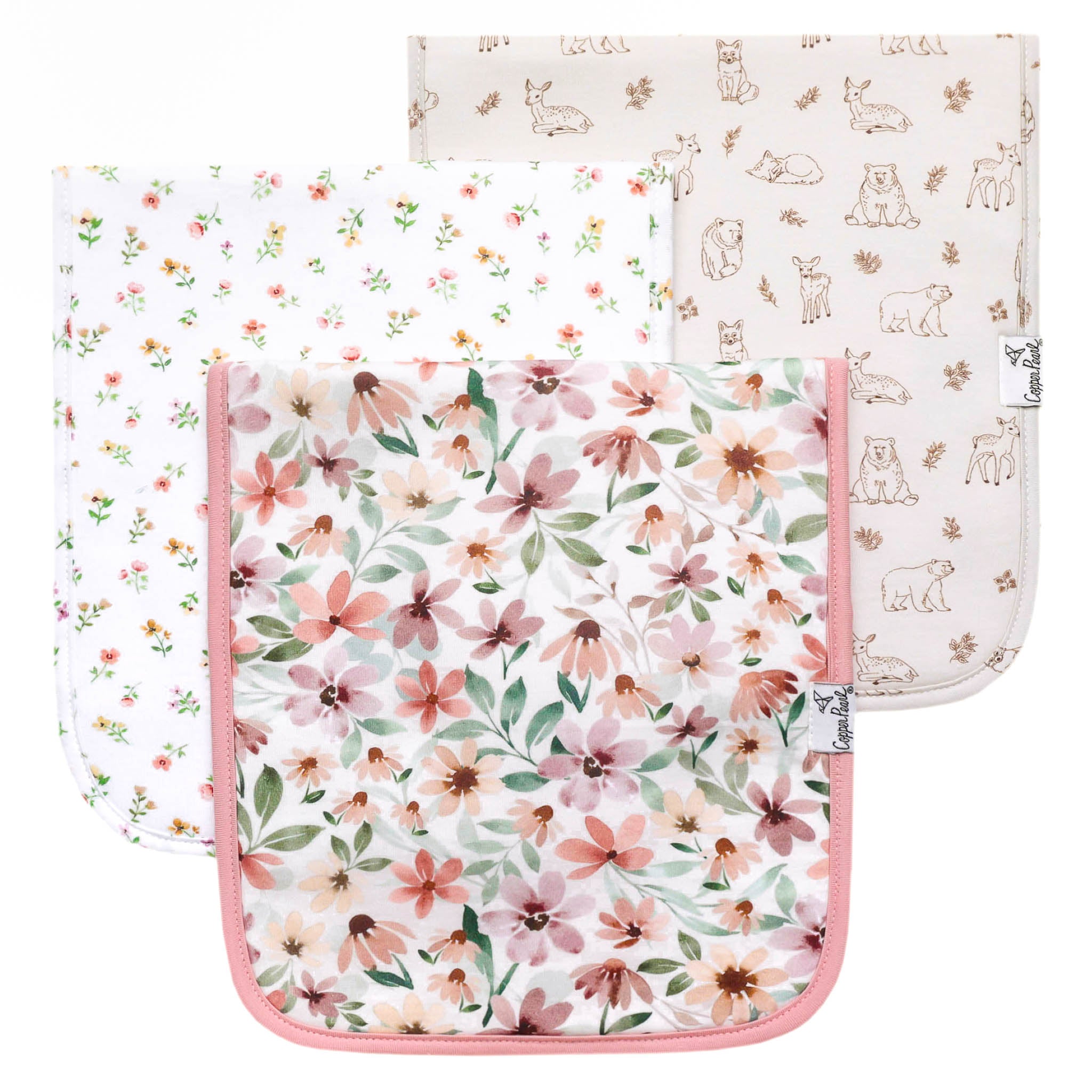 Burp Cloths Natalie