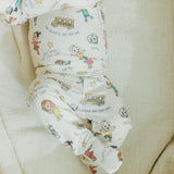 Footed Baby Pants - CoComelon Friends