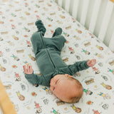 Premium Knit Fitted Crib Sheet - CoComelon Friends