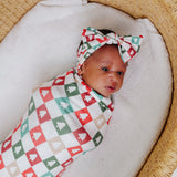 Knit Swaddle Blanket - Fraser