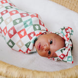 Knit Swaddle Blanket - Fraser
