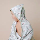 Premium Baby Knit Hooded Towel - Mickey Mouse and Friends