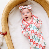 Knit Headband Bow - Fraser