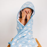 Premium Baby Knit Hooded Towel - Della