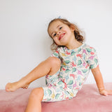 2pc Short Sleeve Pajama Set - Dinosaurs of Jurassic Park