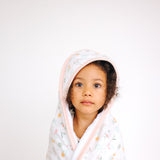 Premium Baby Knit Hooded Towel - Mabel