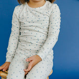 2pc Long Sleeve Pajama Set - Haze