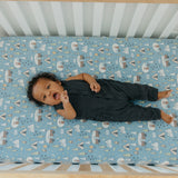Premium Knit Fitted Crib Sheet - Bridger