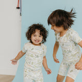 2pc Short Sleeve Pajama Set - Rex