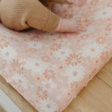 Premium Knit Diaper Changing Pad Cover - Penny
