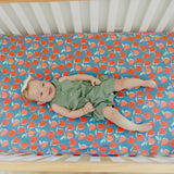 Premium Knit Fitted Crib Sheet - Teacher