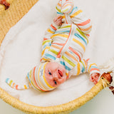Top Knot Hat - CoComelon Stripe