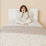 Twin Cloud Comforter - Jurassic Park Fossils