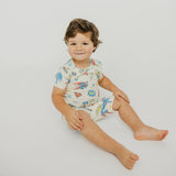 2pc Short Sleeve Pajama Set - Justice League