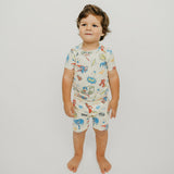 2pc Short Sleeve Pajama Set - Justice League