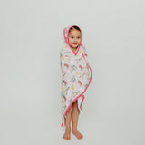Premium Baby Knit Hooded Towel - Wonder Woman