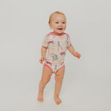 Short Sleeve Bodysuit - Wonder Woman