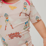 Short Sleeve Bodysuit - Wonder Woman