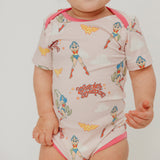 Short Sleeve Bodysuit - Wonder Woman